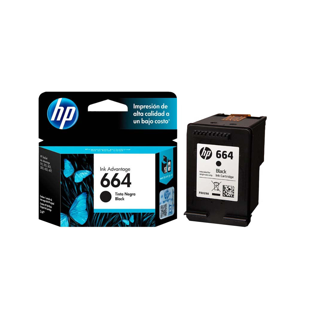 Cartucho de tinta HP 664 NEGRO